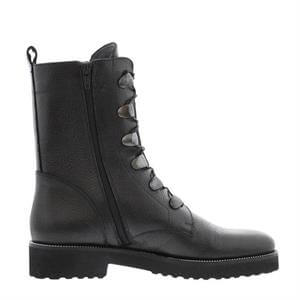 Carl Scarpa Ryla Black Leather Ankle Boots